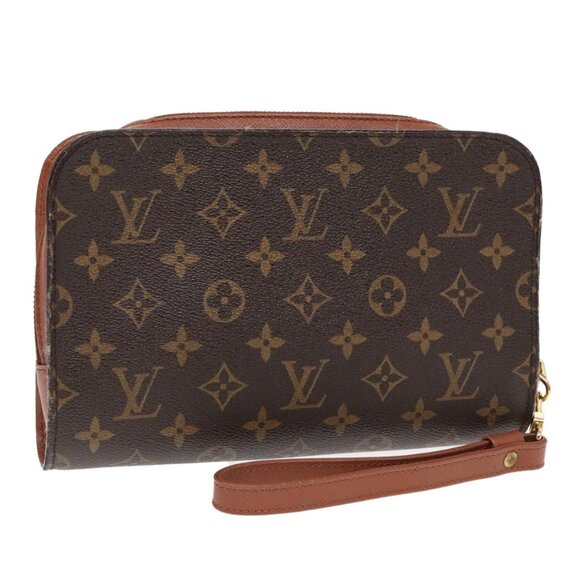 LOUIS VUITTON Monogram Orsay Clutch Bag M51790 LV Auth 90056 - Picture 1 of 16